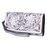 American Darling Clutch Hand Tooled Genuine Leather women bag western handbag purse