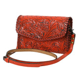 American Darling Wallet Hand Tooled Genuine Leather women bag western handbag purse