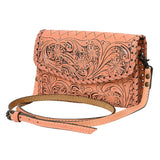 American Darling Wallet Hand Tooled Genuine Leather women bag western handbag purse