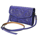 American Darling Wallet Hand Tooled Genuine Leather women bag western handbag purse