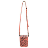 American Darling Cell Phone Holder Hand Tooled Genuine Leather women bag western handbag purse