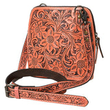 American Darling Cross Body Hand Tooled Genuine Leather women bag western handbag purse