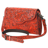 American Darling ADBG1137A Clutch Hand Tooled Genuine Leather women bag western handbag purse