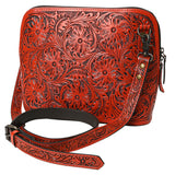 American Darling Cross Body Hand Tooled Genuine Leather women bag western handbag purse