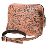 American Darling Cross Body Hand Tooled Genuine Leather women bag western handbag purse