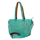 American Darling Tote Hand Tooled Genuine Leather women bag western handbag purse