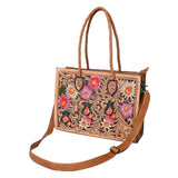 American Darling Tote Hand Tooled Genuine Leather women bag western handbag purse