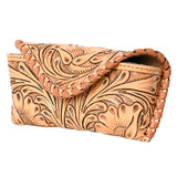 American Darling Sunglass Case Hand Tooled Genuine Leather Women Bag Western Handbag Purse