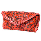 American Darling Sunglass Case Hand Tooled Genuine Leather Women Bag Western Handbag Purse