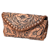 American Darling Sunglass Case Hand Tooled Genuine Leather Women Bag Western Handbag Purse