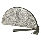 American Darling Clutch Hand Tooled Genuine Leather Women Bag Western Handbag Purse