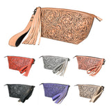 American Darling Hand Tooled Genuine Leather Women Bag Western Handbag Purse