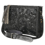 American Darling Hand Tooled Genuine Leather Women Bag Western Handbag Purse