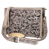 American Darling Hand Tooled Genuine Leather Women Bag Western Handbag Purse