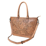 American Darling Hand Tooled Genuine Leather Women Bag Western Handbag Purse