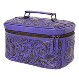 American Darling Jewelry Case Hand Tooled Genuine Leather Women Bag Western Handbag Purse