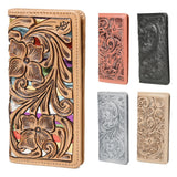 American Darling Wallet Hand Tooled Genuine Leather Women Bag Western Handbag Purse