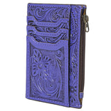 American Darling Card-Holder Hand Tooled Genuine Leather Women Bag Western Handbag Purse