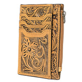 American Darling Card-Holder Hand Tooled Genuine Leather Women Bag Western Handbag Purse