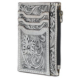 American Darling Card-Holder Hand Tooled Genuine Leather Women Bag Western Handbag Purse