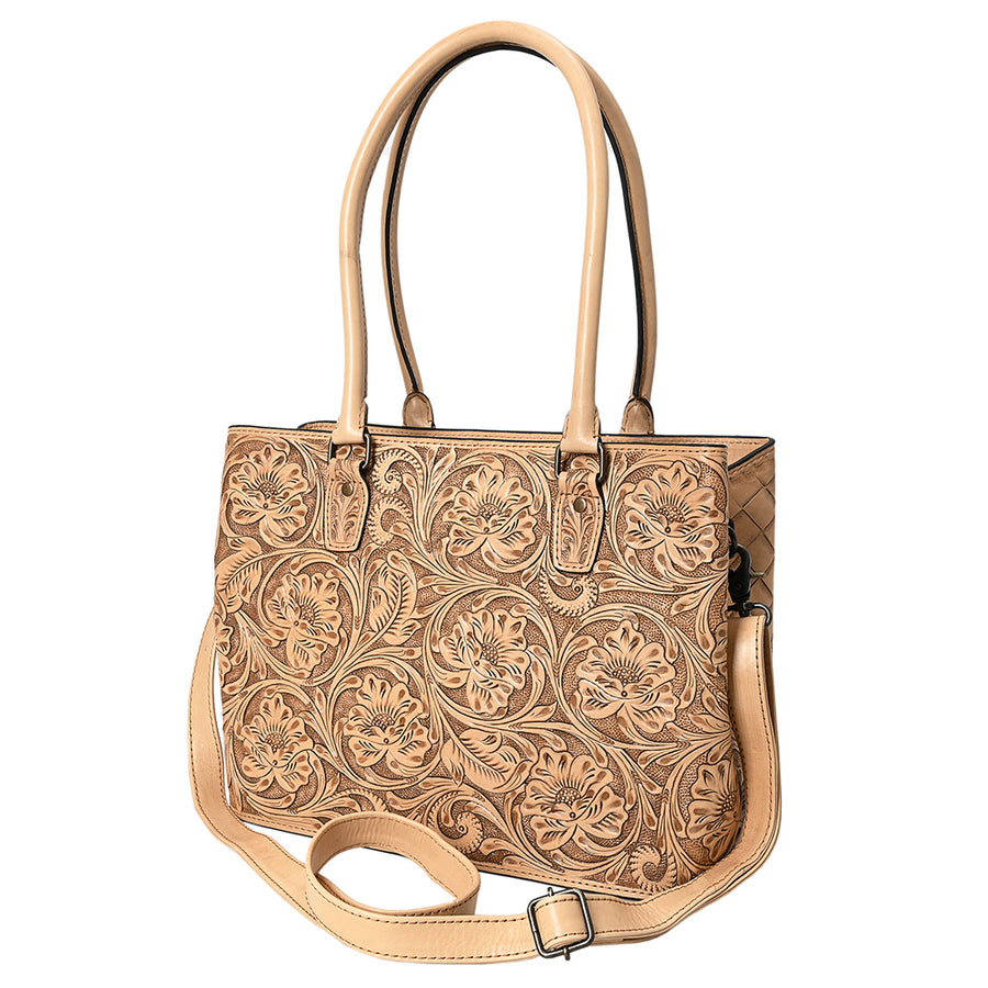 American Darling Tote Hand Tooled Genuine Leather Women Bag Western Handbag Purse | Travel Bags College Casual