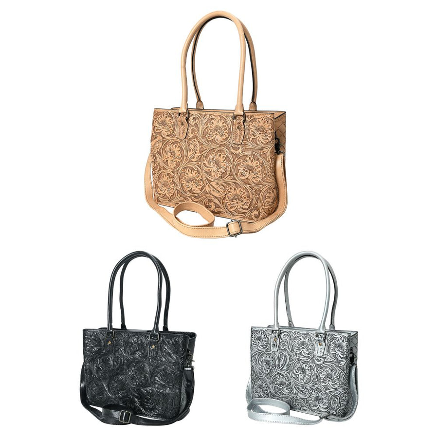 American Darling Tote Hand Tooled Genuine Leather Women Bag Western Handbag Purse | Travel Bags College Casual