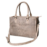 American Darling Briefcase Hand Tooled Genuine Leather Women Bag Western Handbag Purse