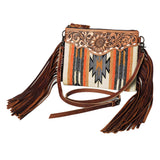 American Darling Cross Body Saddle Blanket Genuine Leather Women Bag Western Handbag Purse