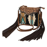 American Darling Cross Body Saddle Blanket Genuine Leather Women Bag Western Handbag Purse