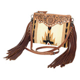 American Darling Cross Body Saddle Blanket Genuine Leather Women Bag Western Handbag Purse