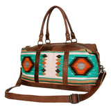 American Darling Duffel Saddle Blanket Genuine Leather Women Bag Western Handbag Purse