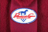 Crimson Red Professional Choice Tack Horse Leg Pile Fleece Polo Wrap Set Of 4