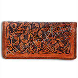 American Darling ADBG486A Wallet Hand Tooled Genuine Leather Women Bag Western Handbag Purse