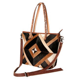 American Darling ADBG533 Tote Hair On Genuine Leather Women Bag Western Handbag Purse