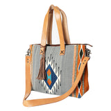 American Darling Tote Saddle Blanket Genuine Leather Women Bag Western Handbag Purse