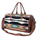 American Darling Duffel Saddle Blanket Genuine Leather Women Bag Western Handbag Purse