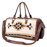 American Darling Duffel Saddle Blanket Genuine Leather Women Bag Western Handbag Purse