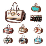 American Darling Duffel Saddle Blanket Genuine Leather Women Bag Western Handbag Purse