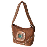 American Darling Hand Tooled Genuine Leather Women Bag Western Handbag Purse