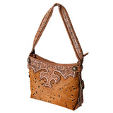 American Darling Hand Tooled Genuine Leather Women Bag Western Handbag Purse