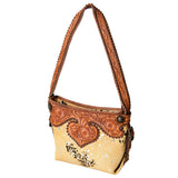 American Darling Hand Tooled Genuine Leather Women Bag Western Handbag Purse