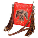 American Darling Hand Tooled Genuine Leather Women Bag Western Handbag Purse