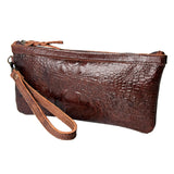 American Darling Crocodile Embossed Genuine Leather Women Bag Western Handbag Purse