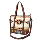 American Darling Tote Saddle Blanket Genuine Leather Western Women Bag Handbag Purse | Travel Bags College Casual