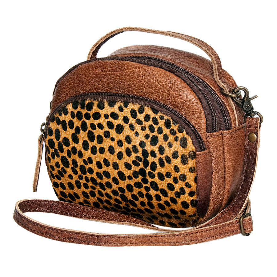 American Darling Cross body Bag, Handcrafted Woven Genuine Leather, Vegetable Tanned Western Purse with YKK Zipper