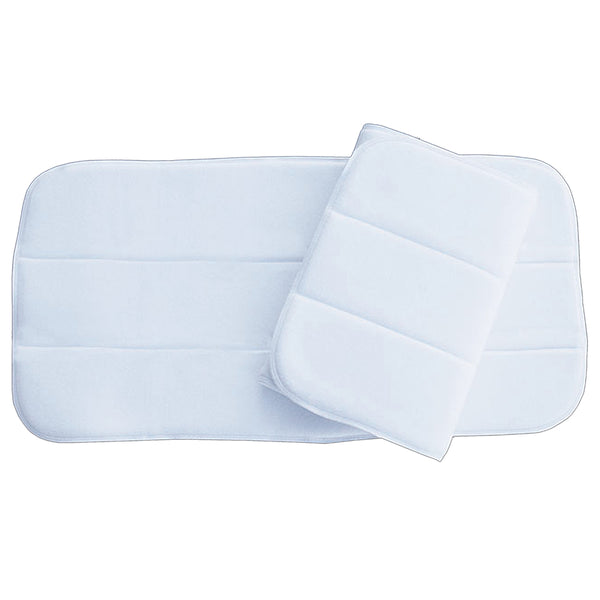 White Professionals Choice H. No-Bow Bandage Leg Wrap Rear by Hilason – Cowboy and equestrian accessories