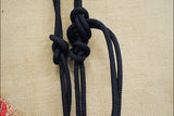 Black Professional Choice Western Horse Nylon Halter Rope With 10 Feet Lead
