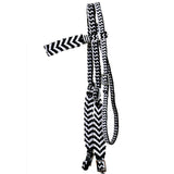 Horse Bridle Headstall Flat Braided Paracord Hilason