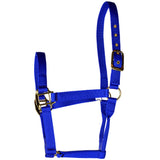 Hilason Western Horse Premium Nylon  Rolled Throat Strap Halter