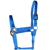 Hilason Western Horse Premium Nylon  Rolled Throat Strap Halter